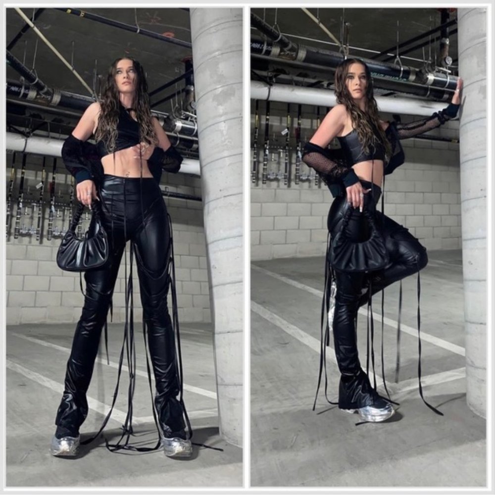 BlushMark Fallon Erica Black Pants sz L